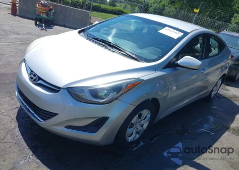 2016 Hyundai Elantra Se z USA, uszkodzony, nr VIN 5NPDH4AEXGH696729
